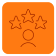 Ícone - Estrelas sobre profissional Ícone - Estrelas sobre profissional